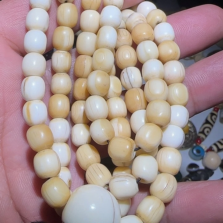 藏区老高白念珠保老