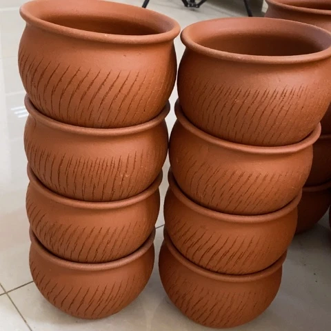 粗陶红陶绿植花盆419