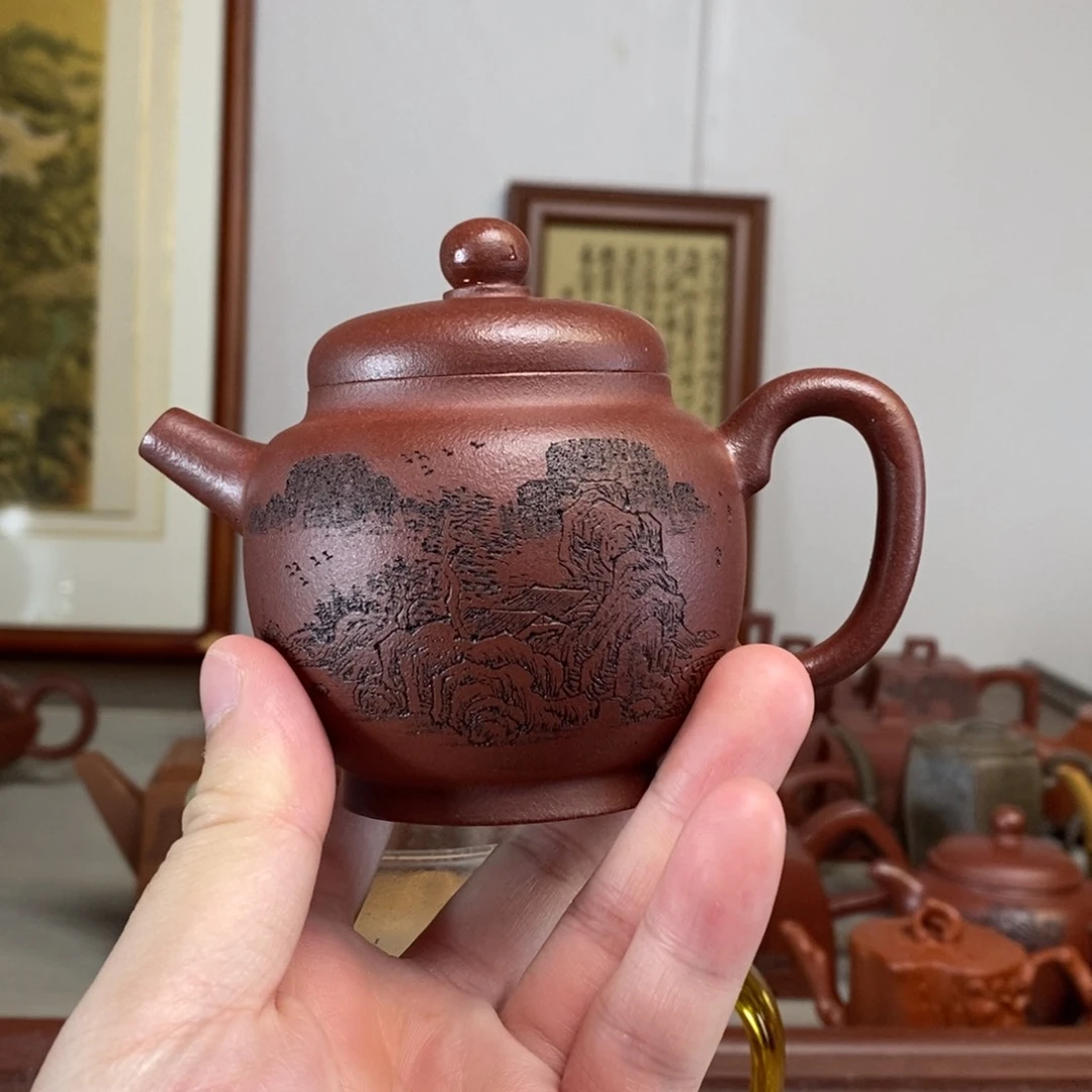 茶壶紫砂原矿泥料传统工艺制作