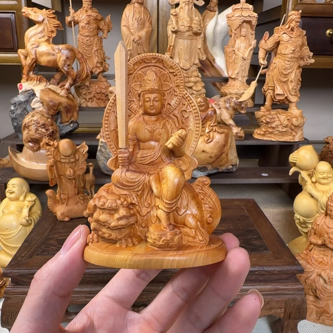 崖柏小木匠艺雕一物一拍