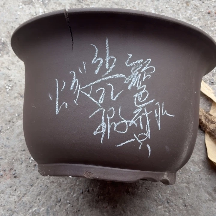 宜兴紫砂花盆，现货发