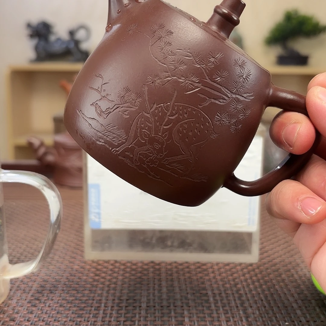 喆***卐紫砂茶壶微瑕处理