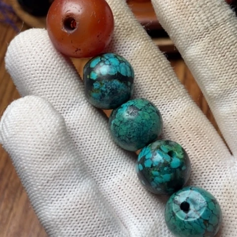 缤***缤玻璃颈饰藏传小元素配饰饰品