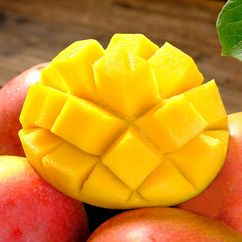 【催熟食用】云南苹果芒芒果5斤装香甜多汁