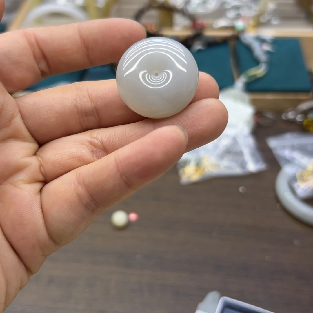 和田玉未镶嵌颈饰1613