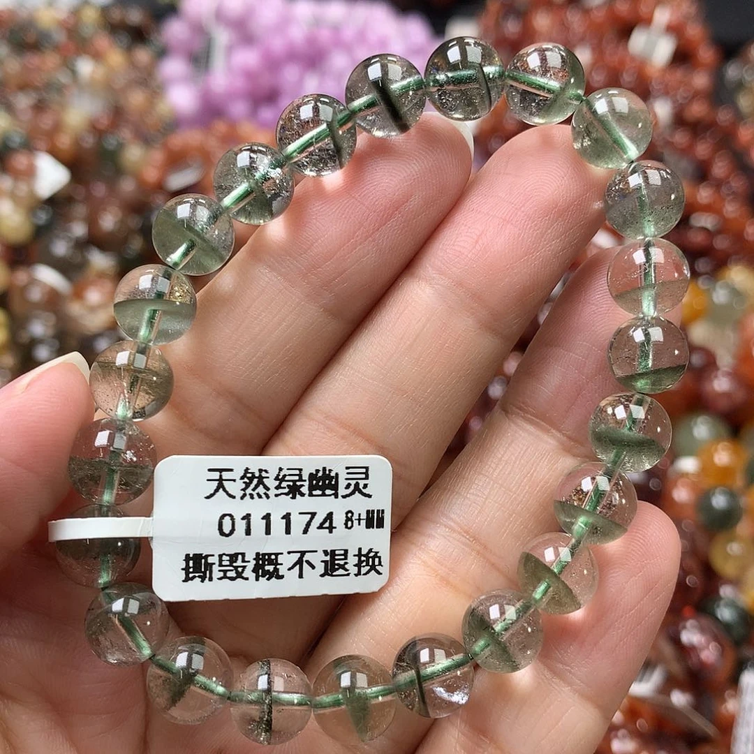 未镶嵌水晶手链，，，