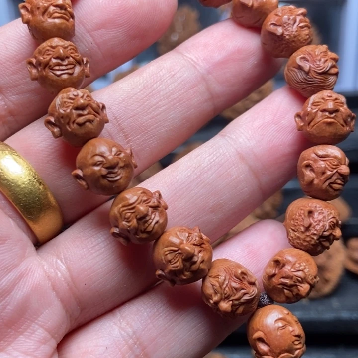 纯手工龙纹十八罗汉