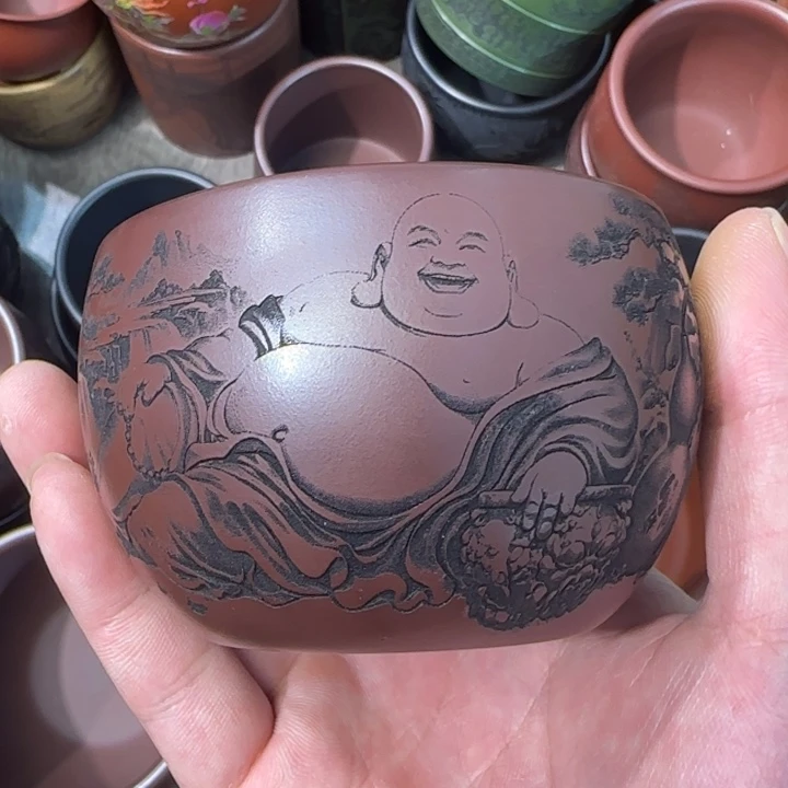 茶杯紫砂全手工制作工艺