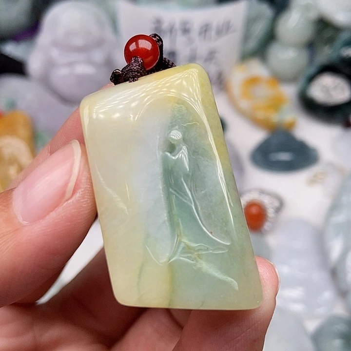 未镶嵌挂件翡翠翡翠