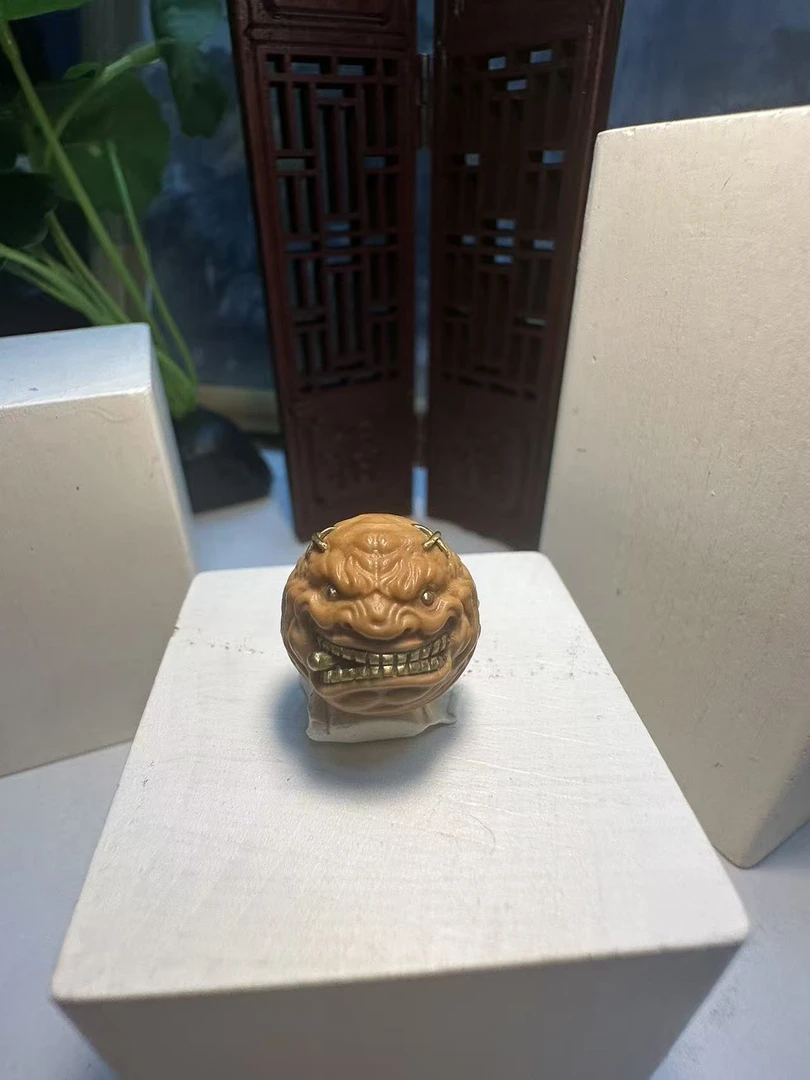 猴头核桃单颗配饰 黑社会烟鬼