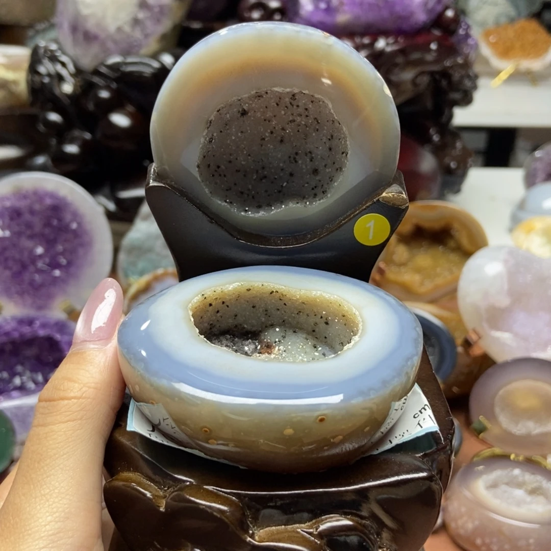 紫晶摆件未镶嵌水晶