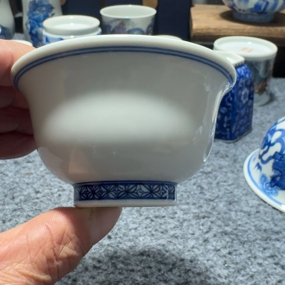 现代景德镇陶瓷手绘茶具