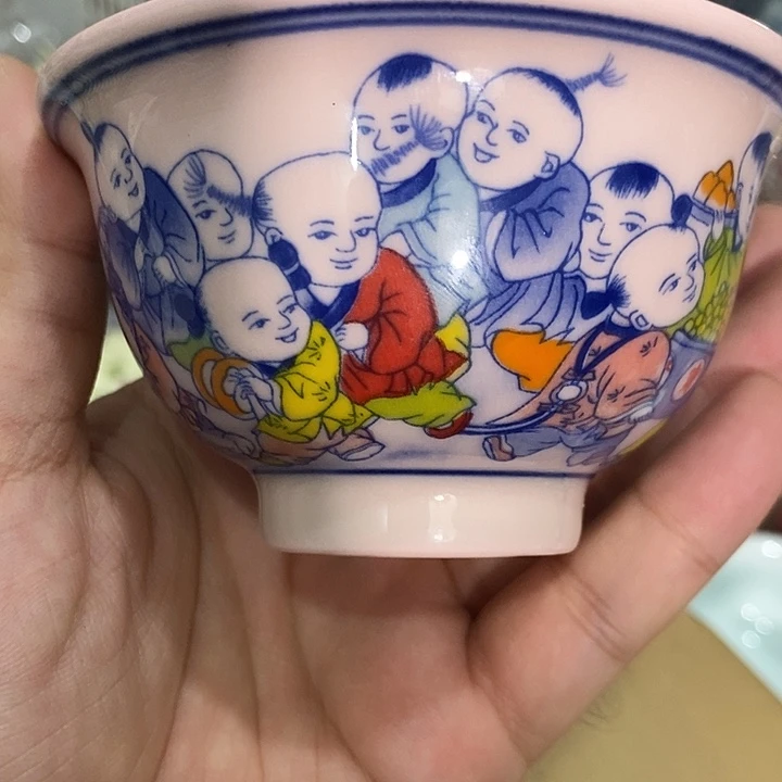 摆件景德镇陶瓷主人杯13455