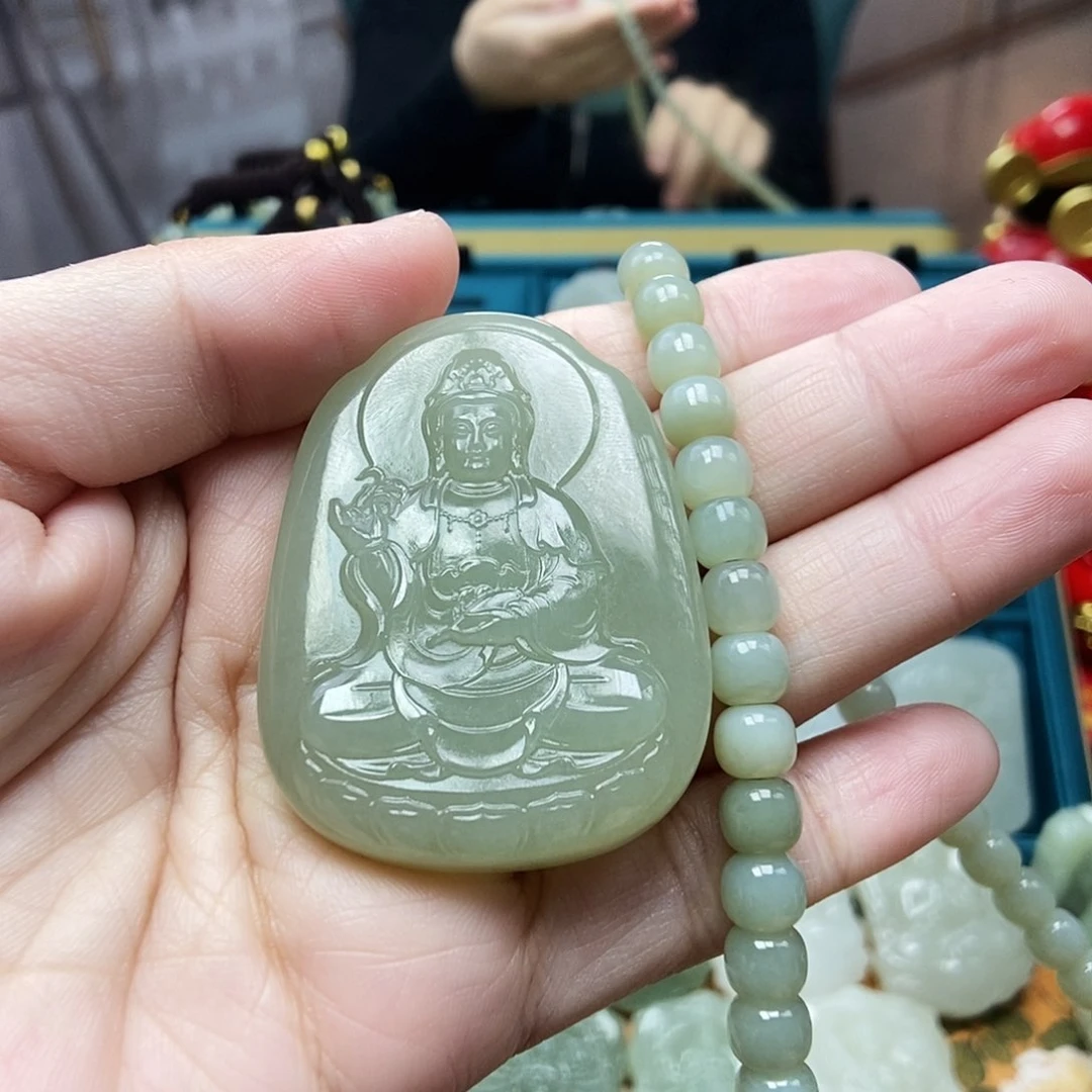 和田玉颈饰未镶嵌夏*