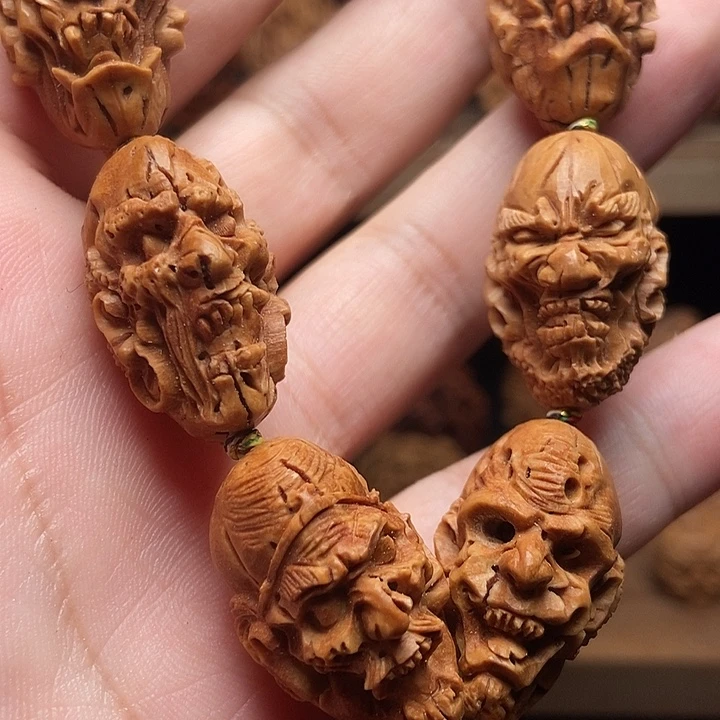 桃核手工僵尸罗汉