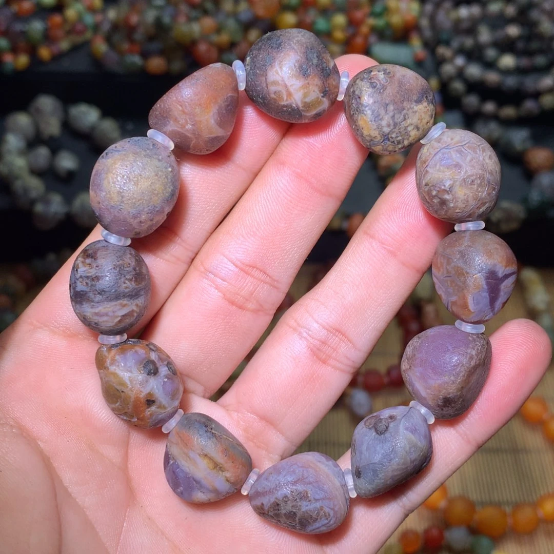 玛瑙/玉髓未镶嵌手链