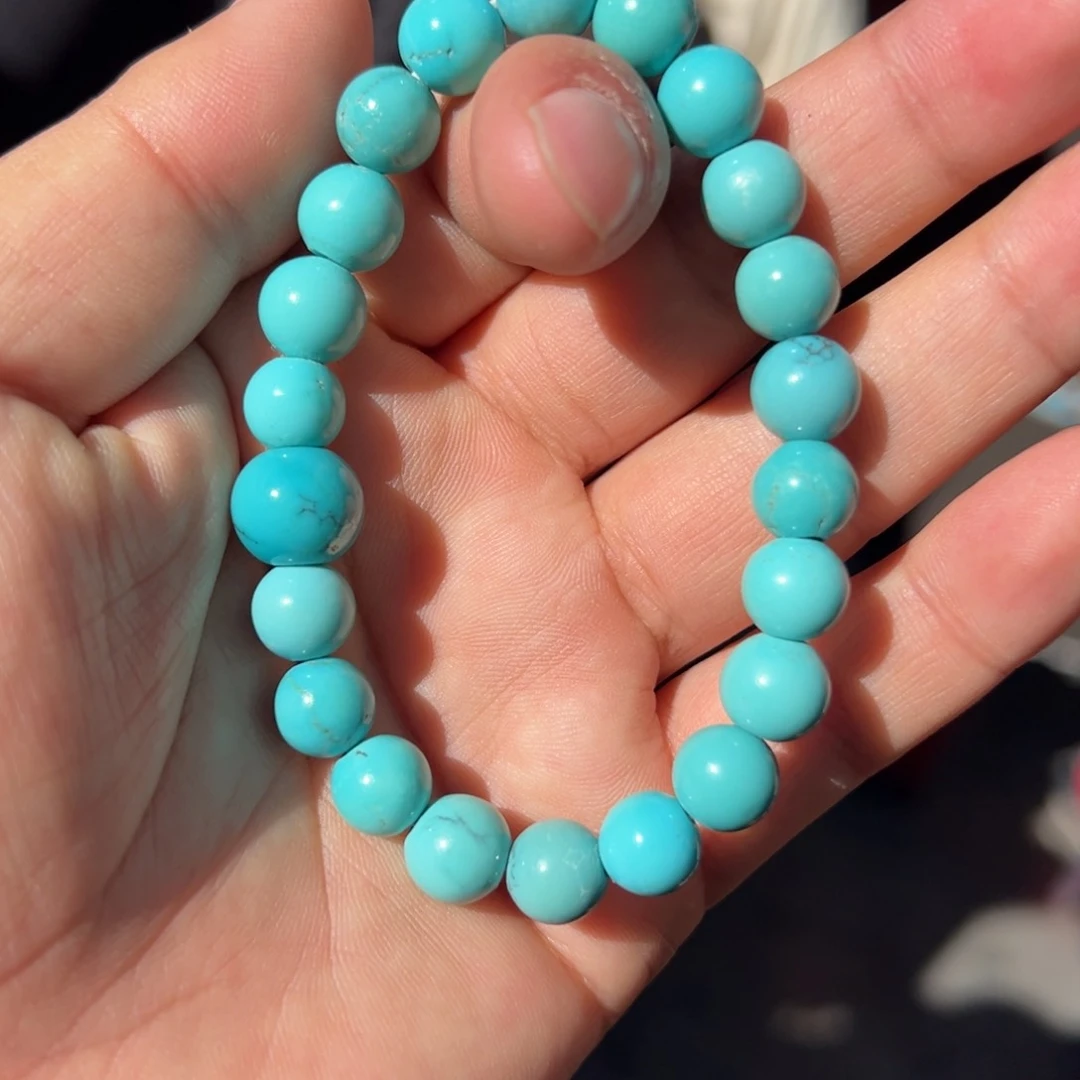 未镶嵌绿松石手链