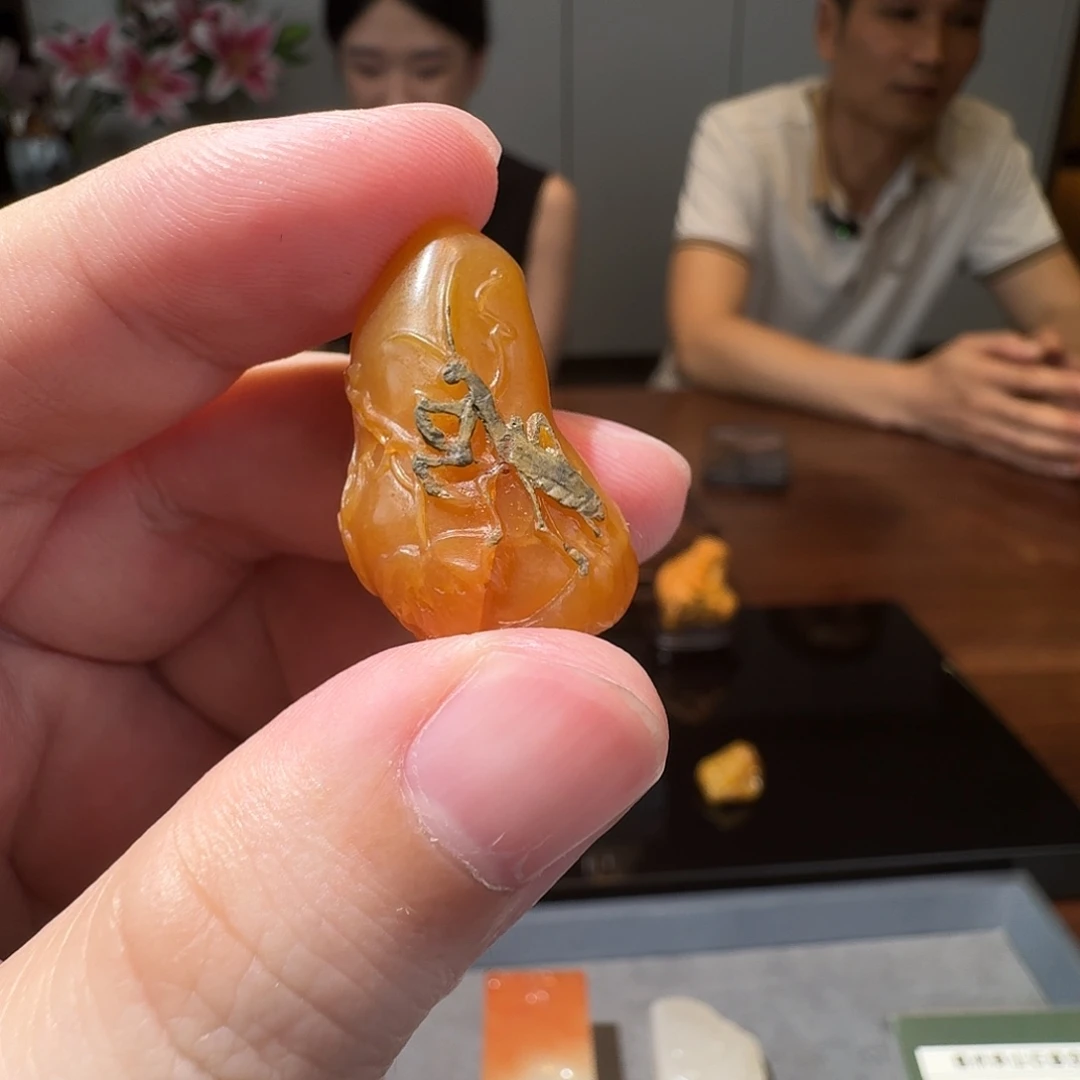 七***汉寿山石印石田黄挂坠又一枚