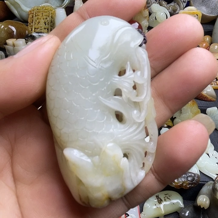 颈饰未镶嵌和田玉