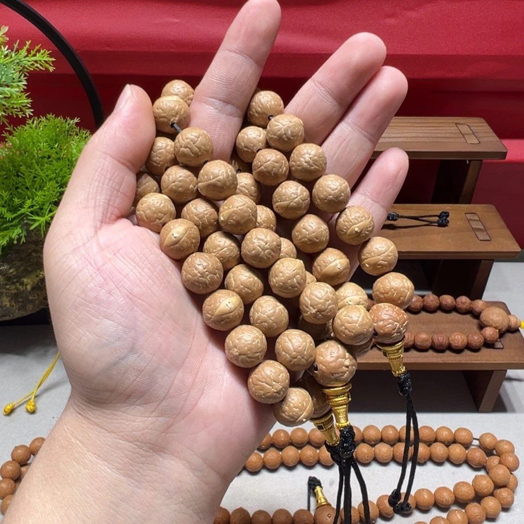 手串凤眼菩提尼泊尔凤眼菩提随机发一条