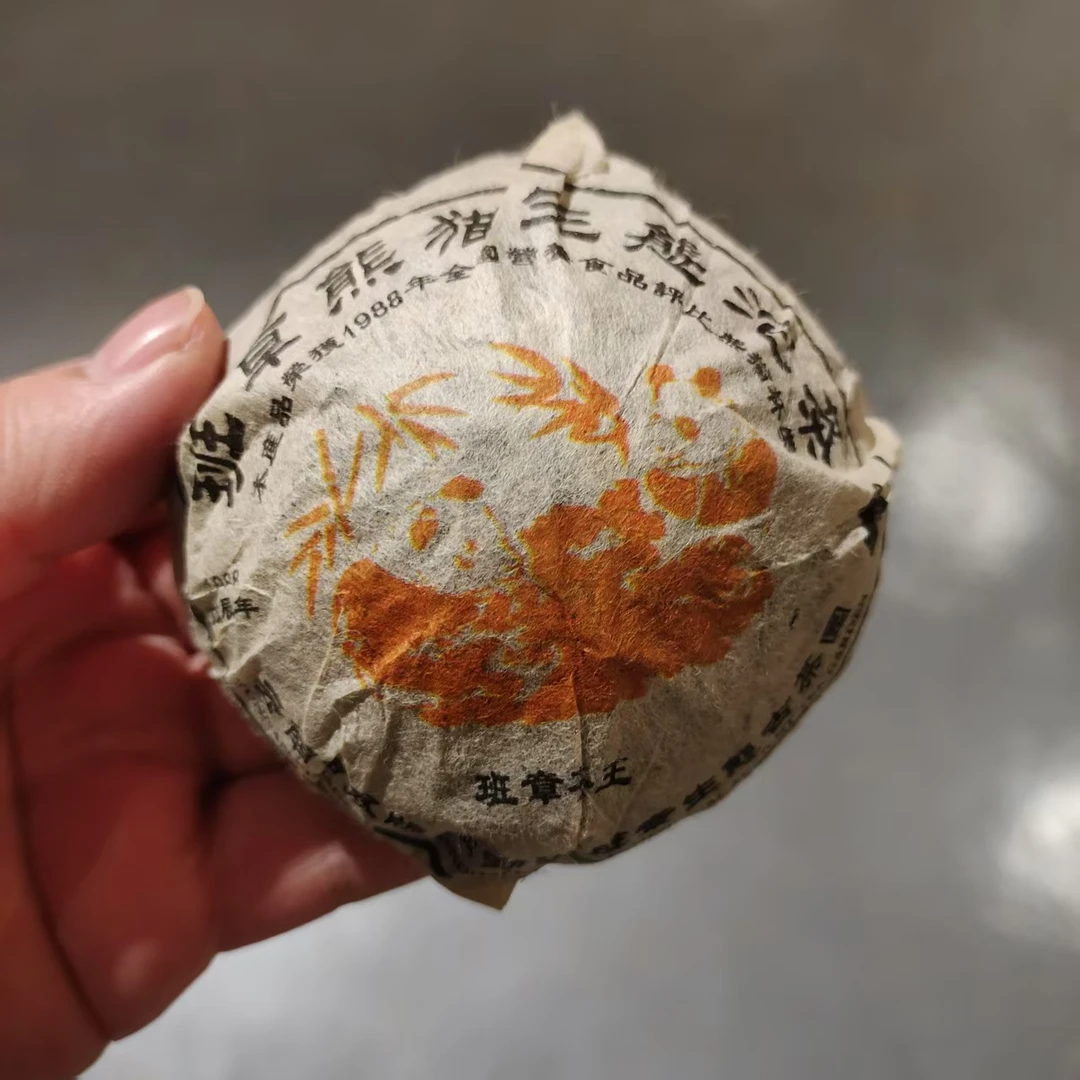 【飞哥开仓放漏】班章熊猫生态沱（生茶）100g