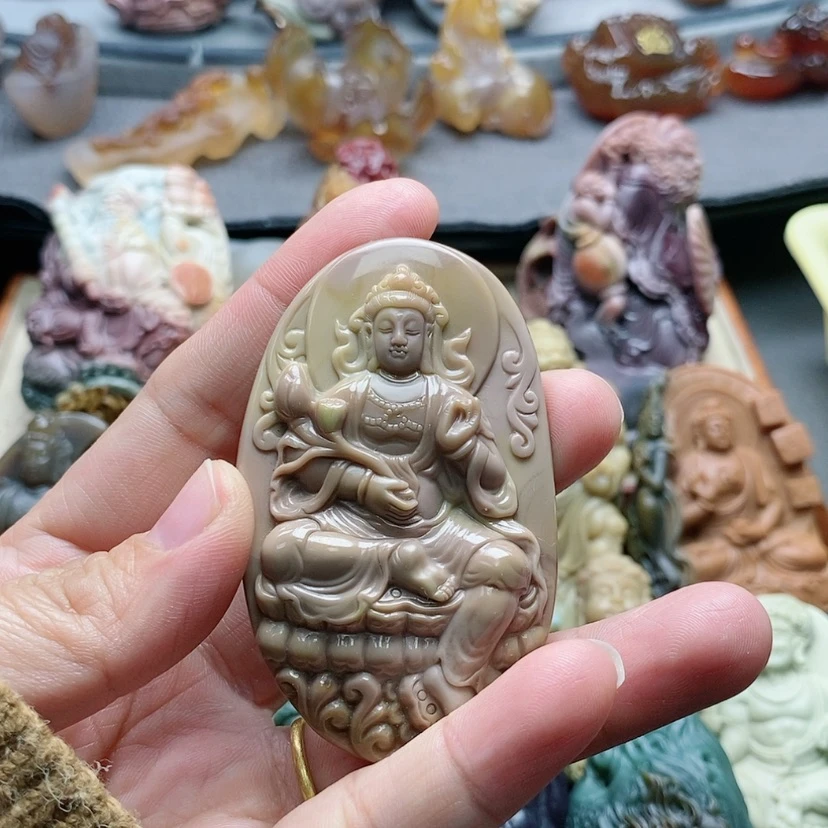 【闪购商品】未镶嵌吊坠定制石英质玉