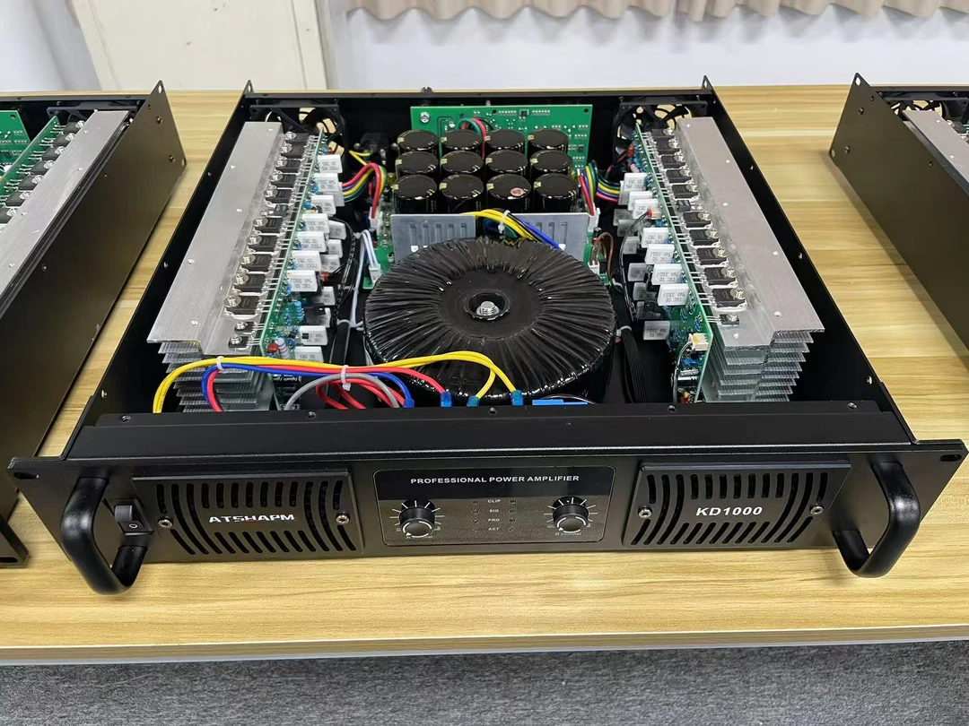 专业功放H类2U KD系列大功率600W800W1000W1200W KTV婚庆演出