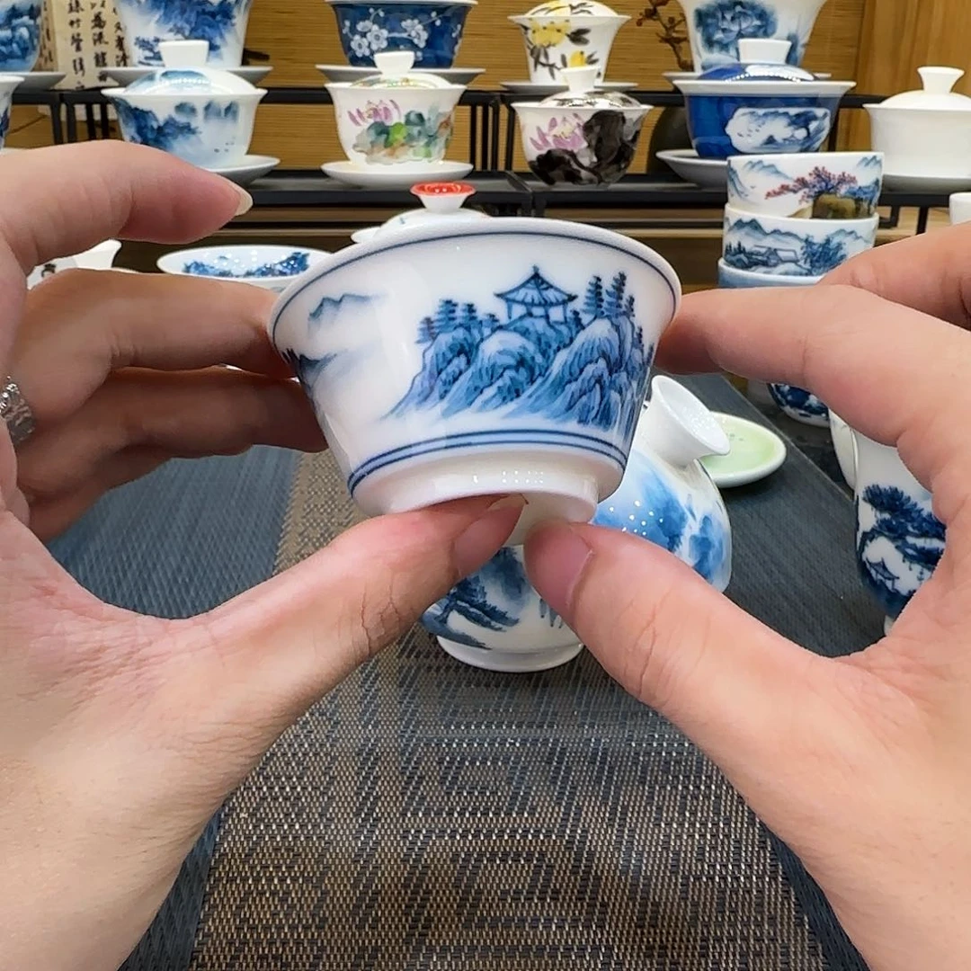 1***2画卷系列山水主人杯一个装