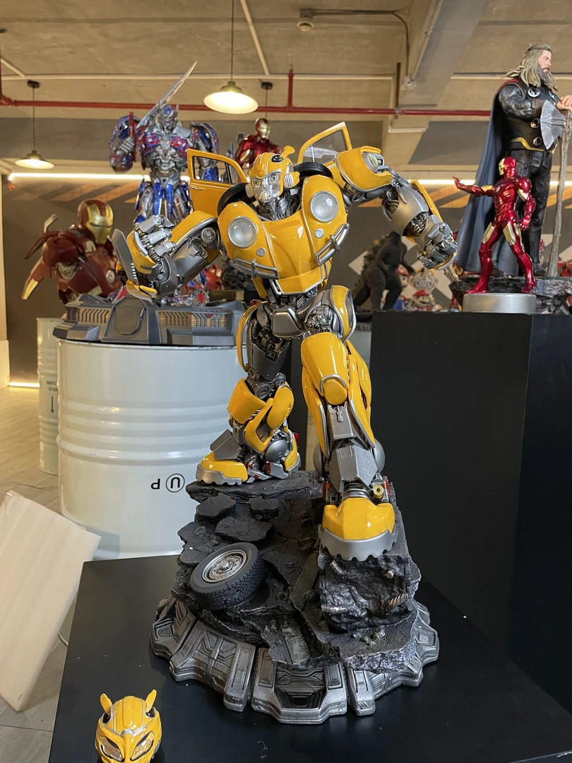 变形金刚大黄蜂 树脂手办