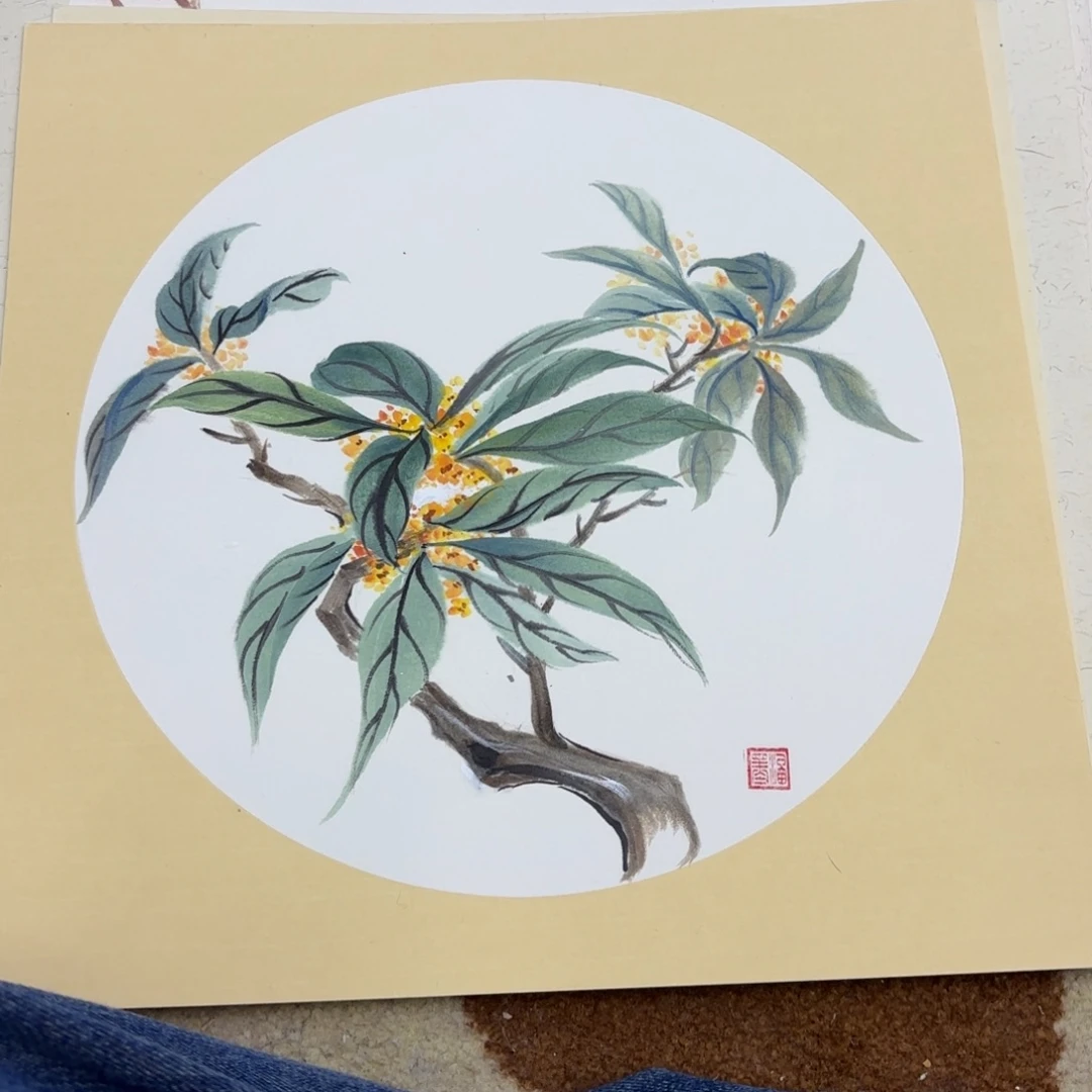 国画38-38卡纸作品艺
