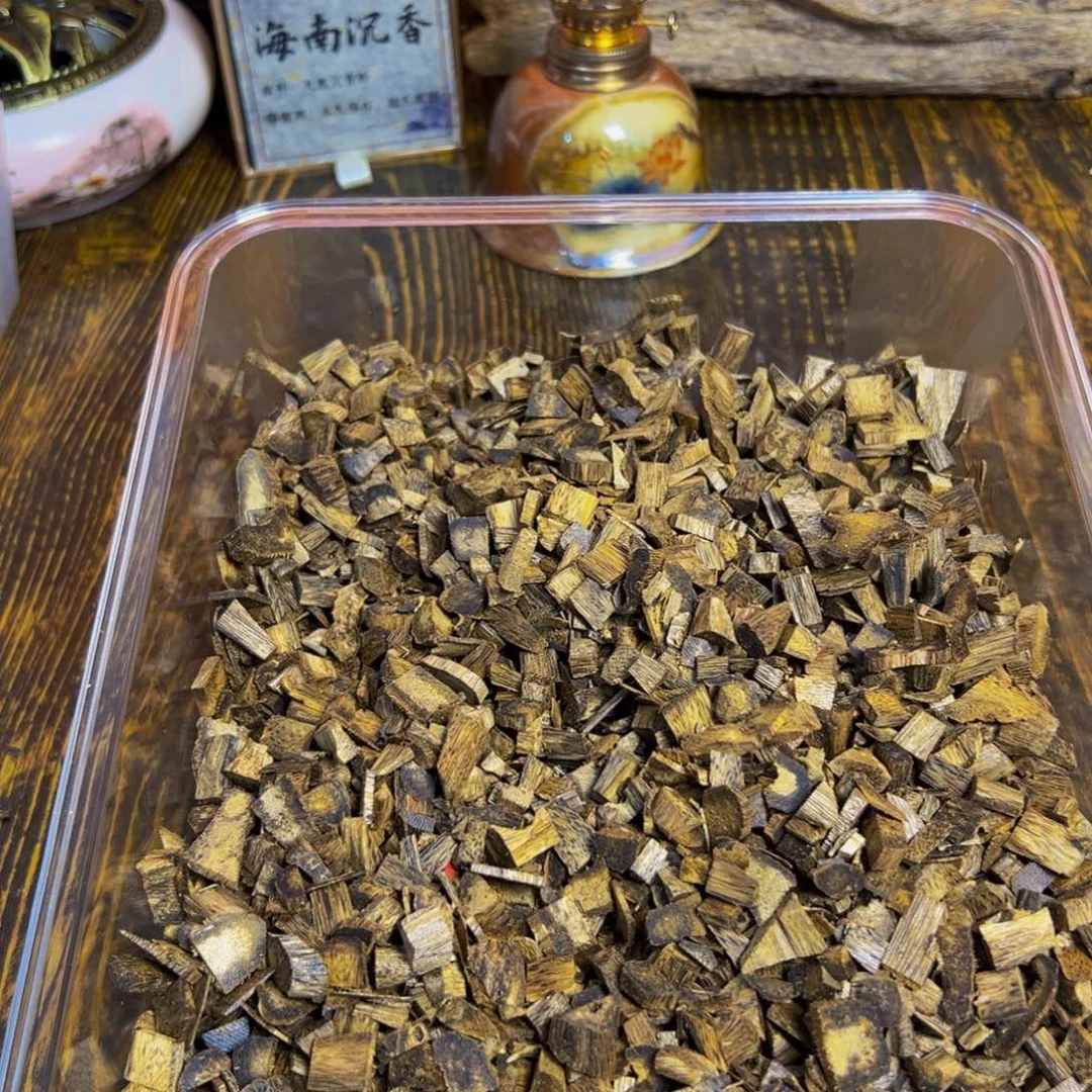 沉香碎屑沉香张勺子熏香料