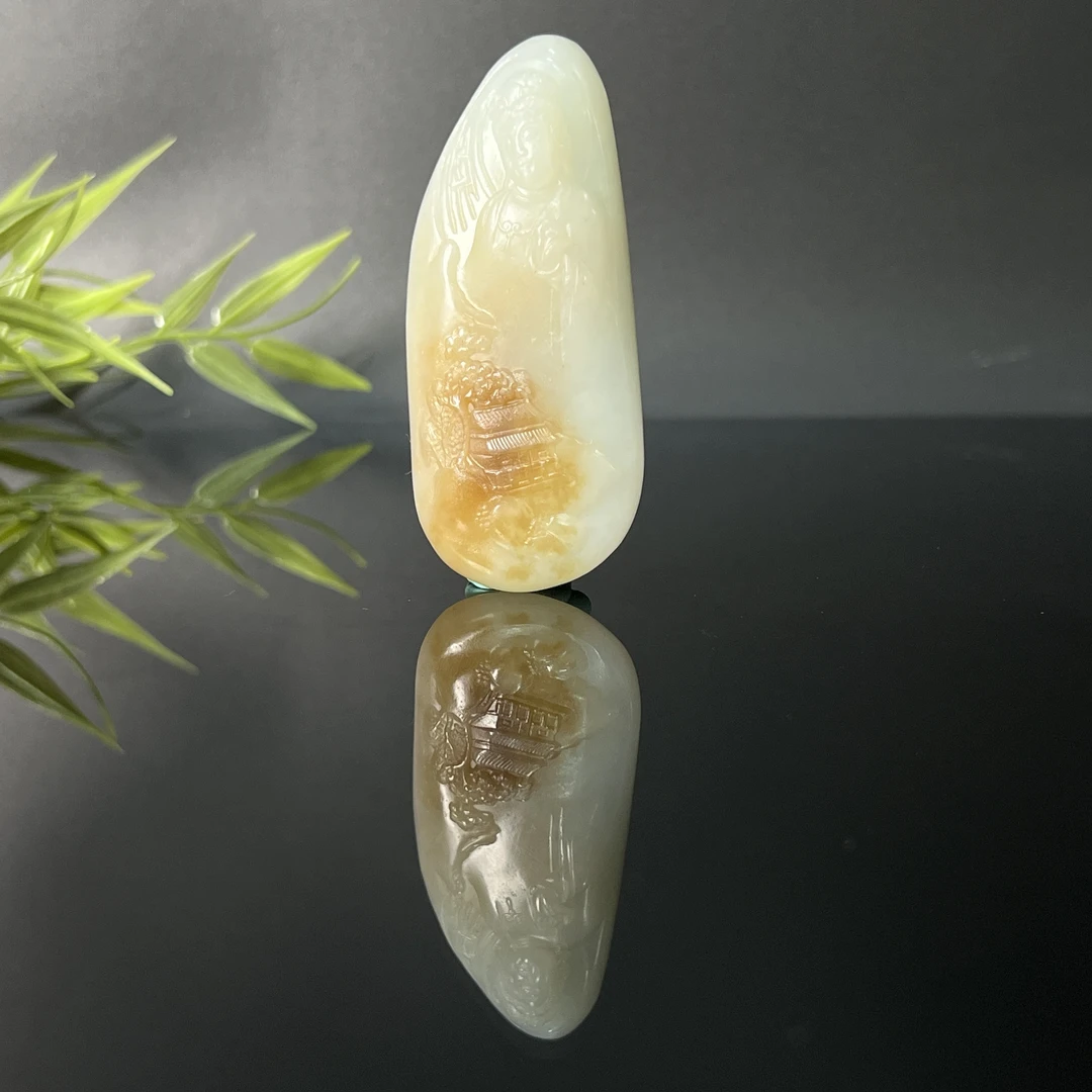 1203GC8811和田玉把件