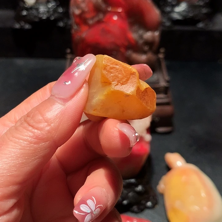 昌化石松**年大师作品漂亮的