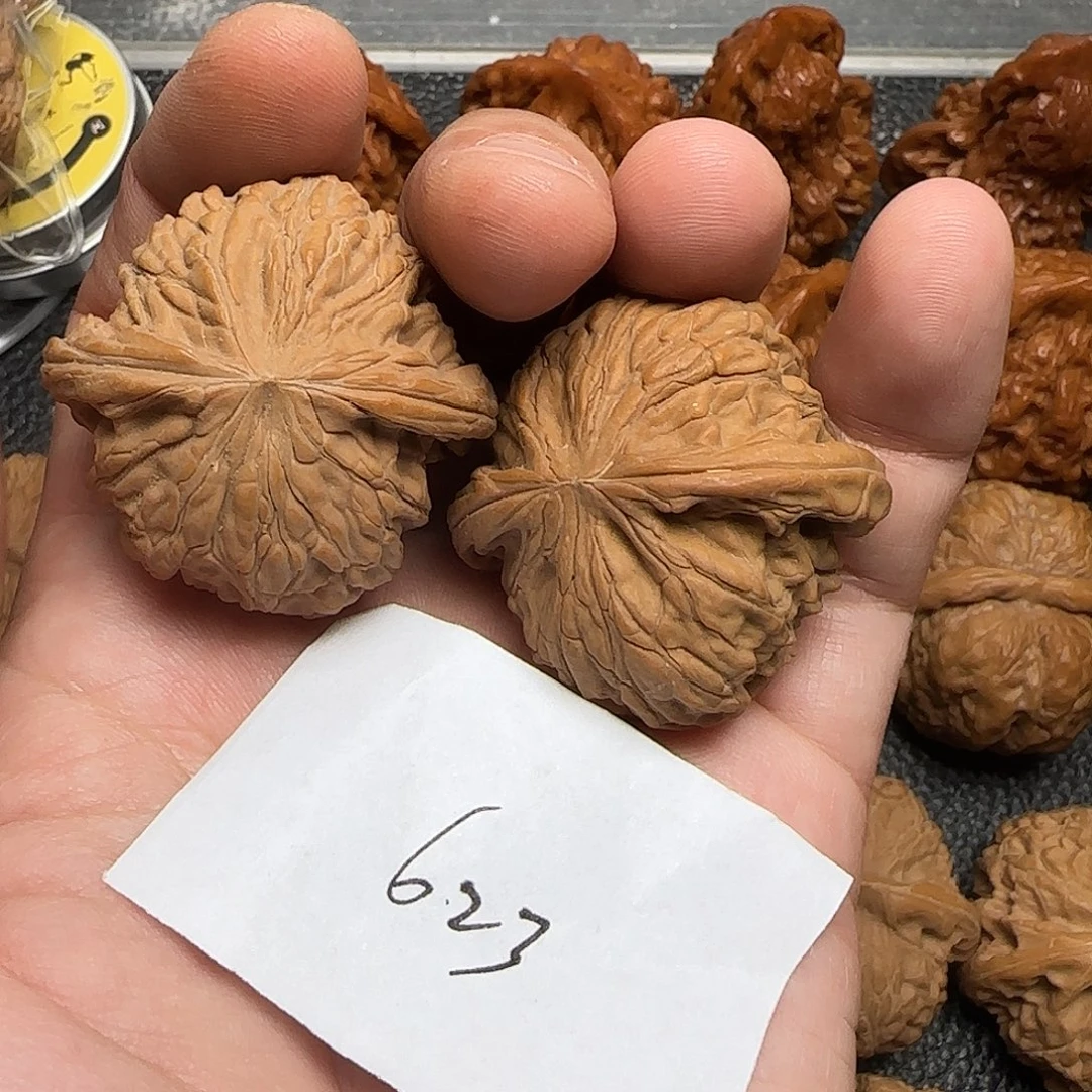 好***着吊坠文玩核桃623磨盘42尺