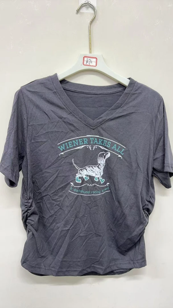 女士小狗时尚T恤K72-杰