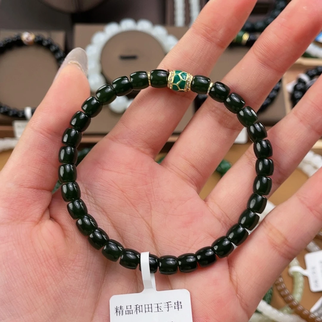 和田玉未镶嵌颈饰032