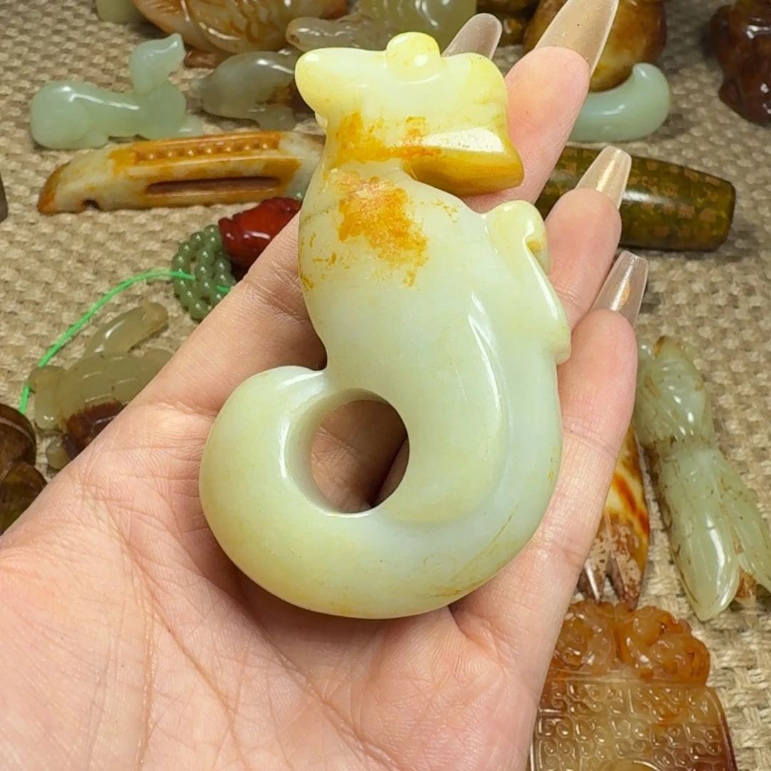 吊坠白玉菩提挂件