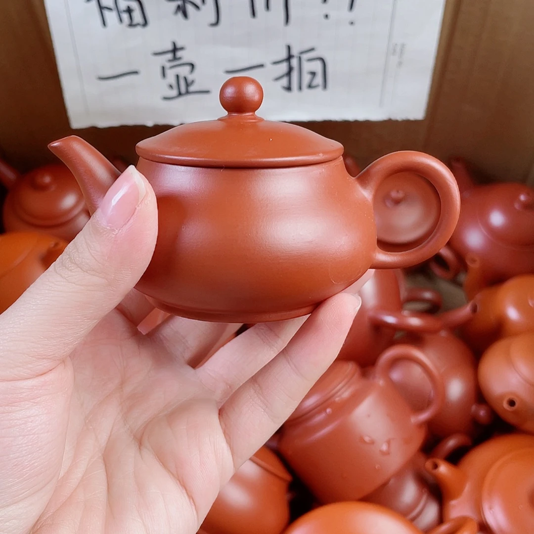 潮州朱泥壶明炉80