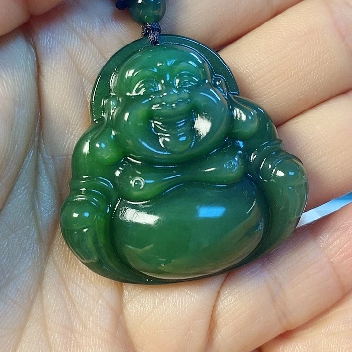 和田玉（碧玉）未镶嵌吊坠(不含链)39