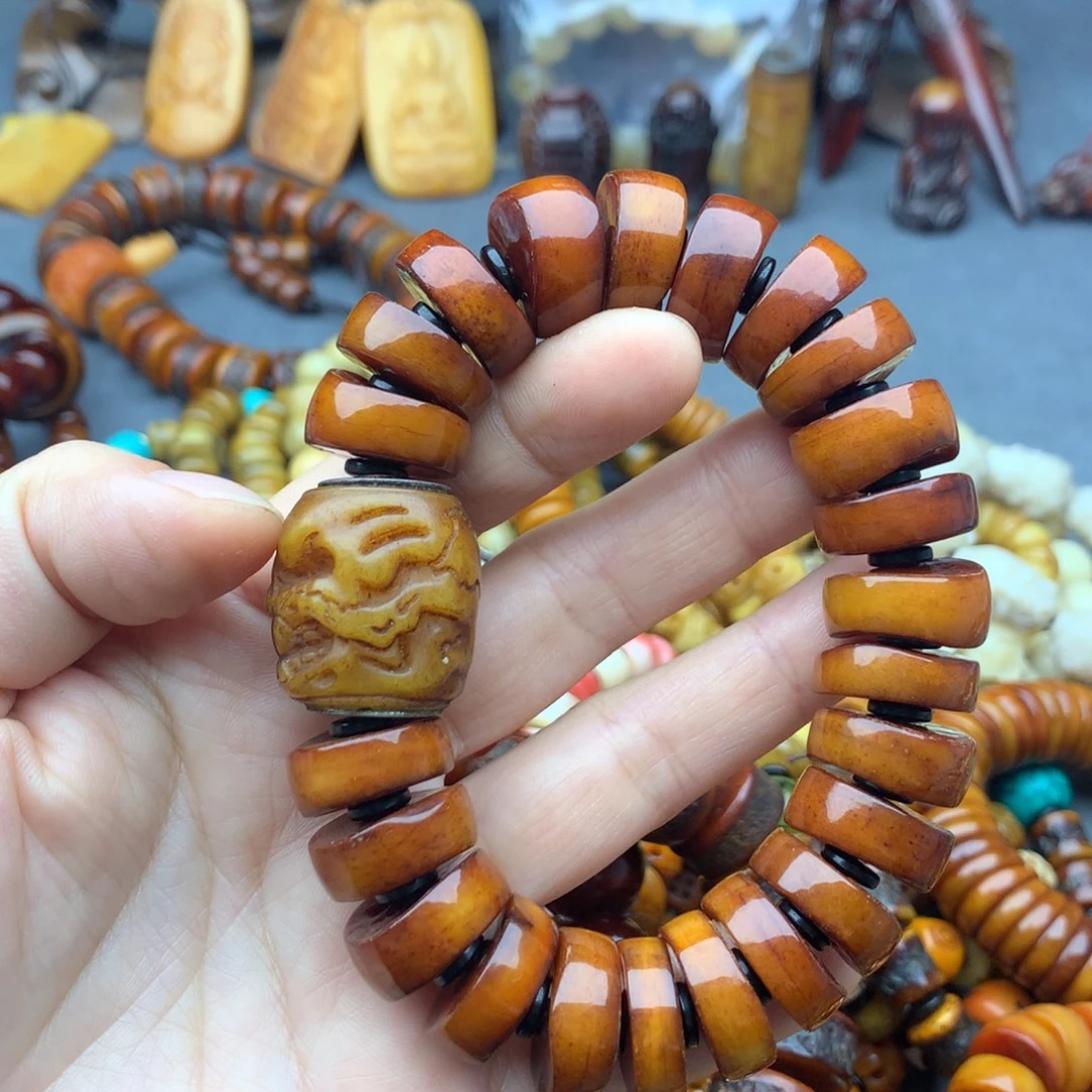 牛骨手串/手链牦牛骨手串