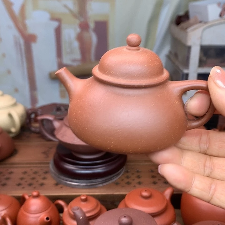 段泥茶壶瑕疵半手工120cc