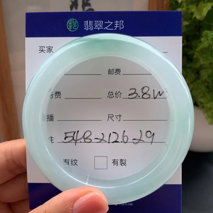 未镶嵌手镯翡翠翡翠手镯54