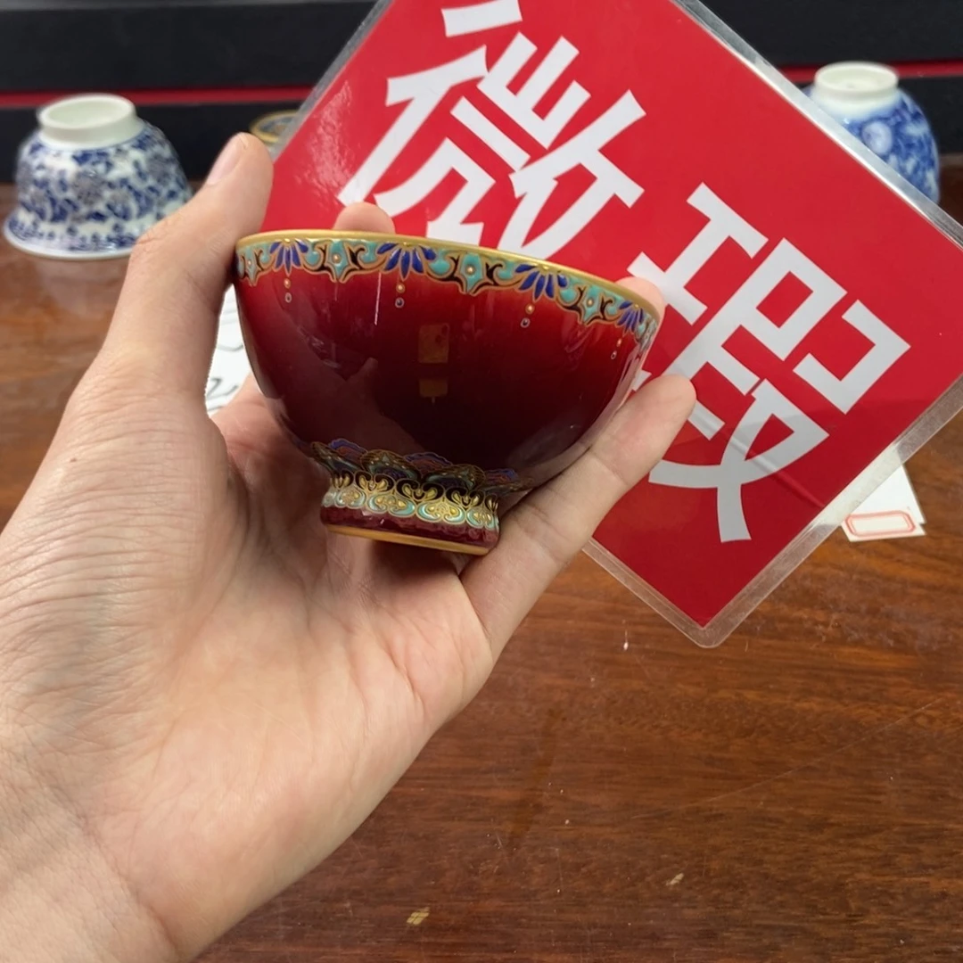 杯景德镇手绘陶瓷艺术