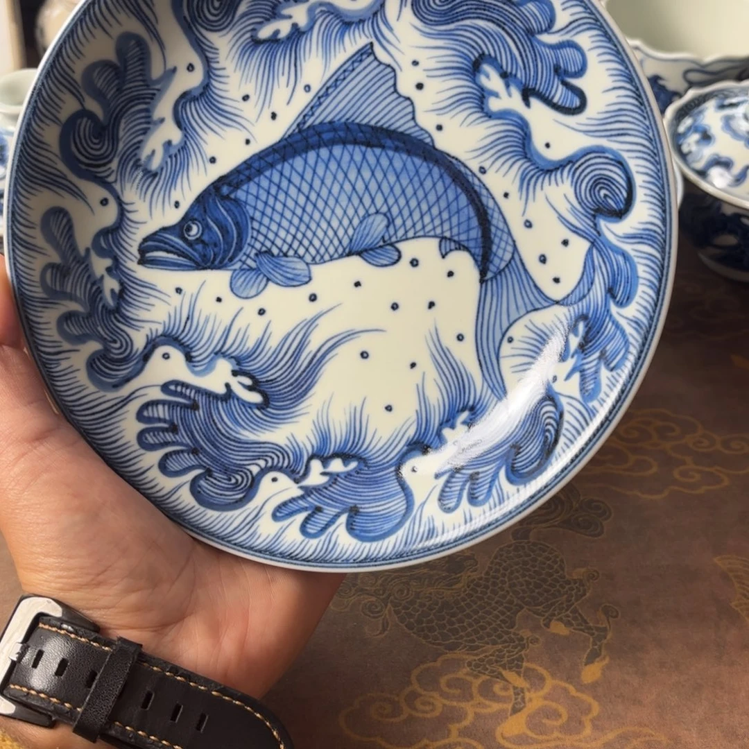 陶摆件景德镇手绘茶器