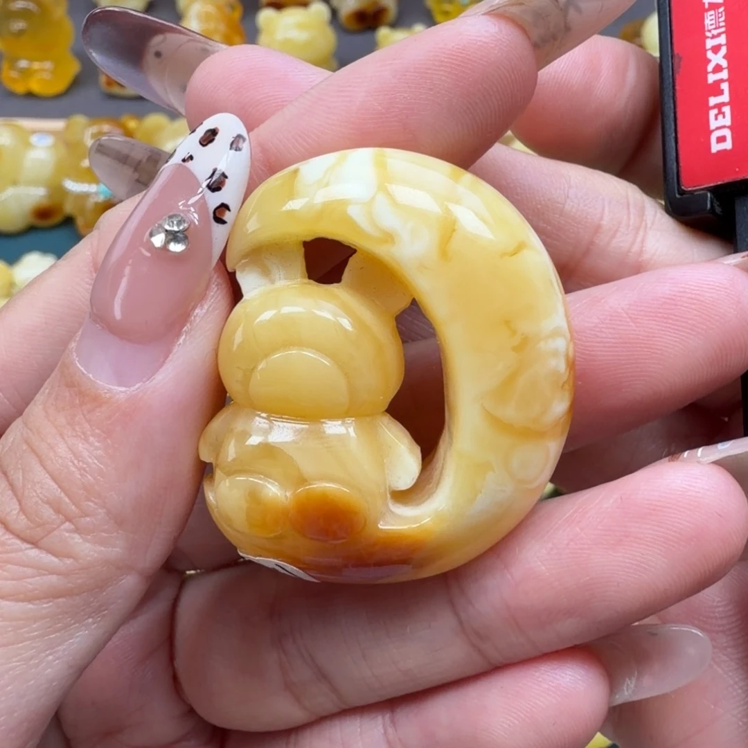 蜜蜡未镶嵌裸石蜜蜡