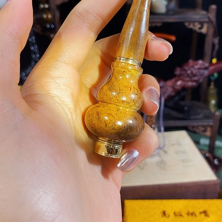 高端定制金丝楠烟嘴