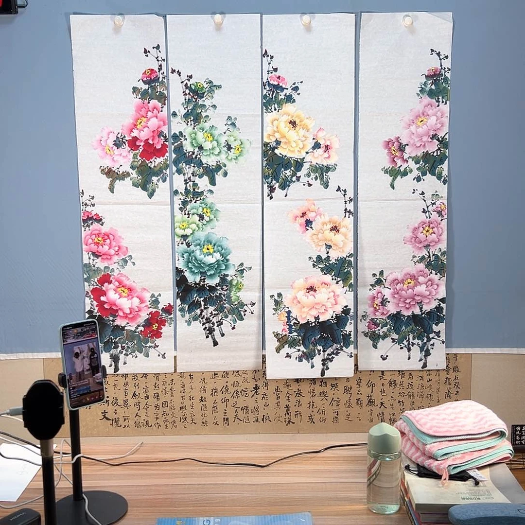 国画639 花鸟和其他植物生长