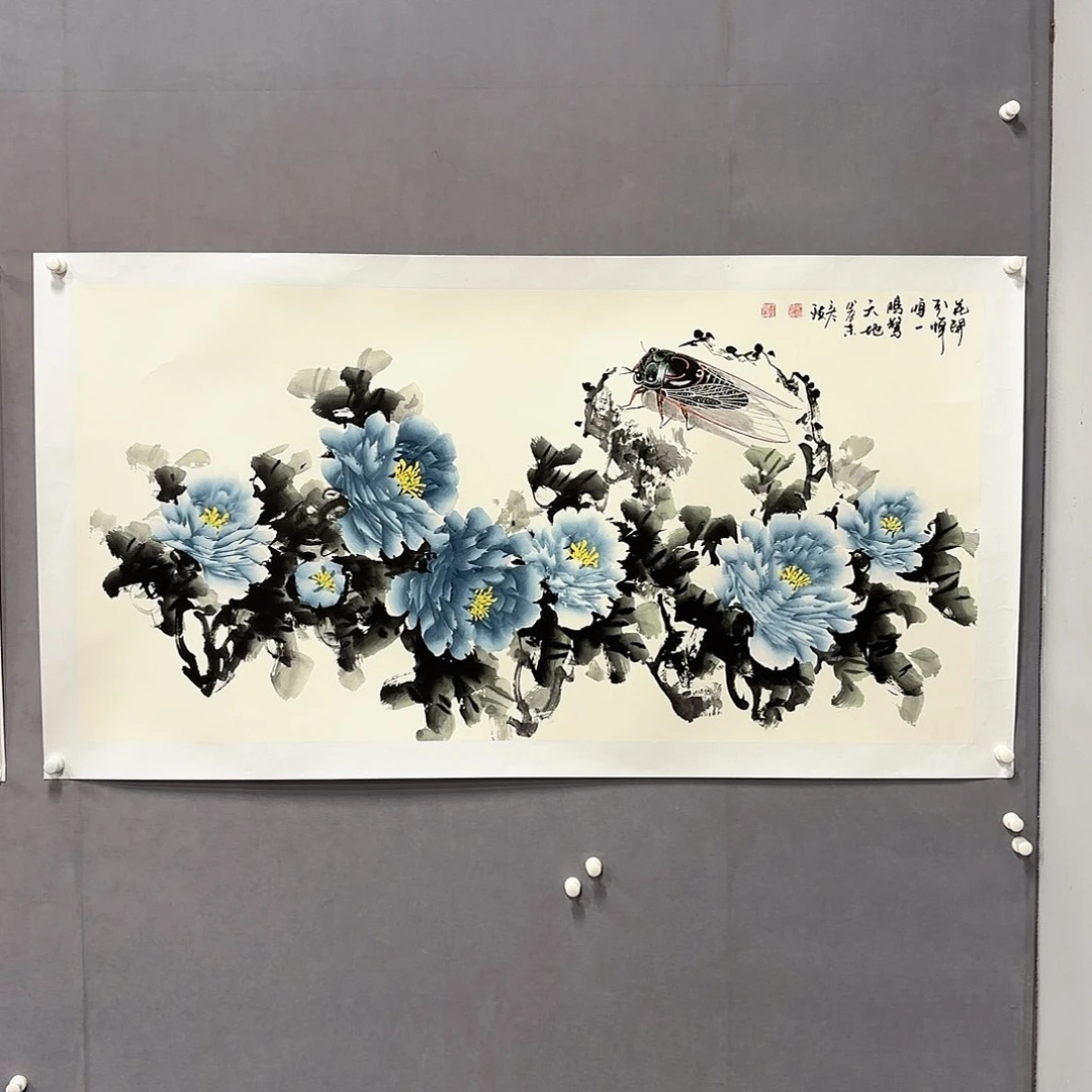 国画国画纯手绘作品请放心去藏