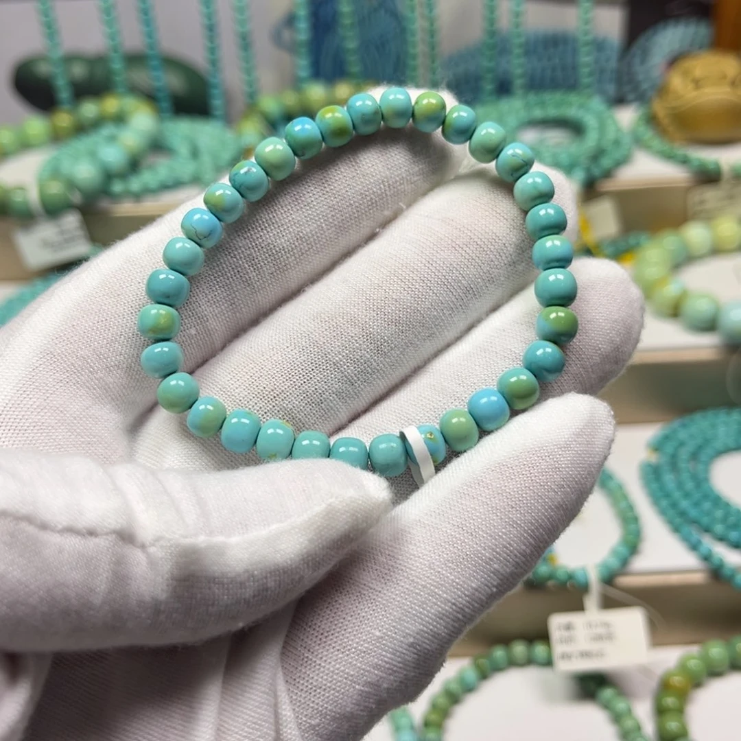 绿松石未镶嵌手链