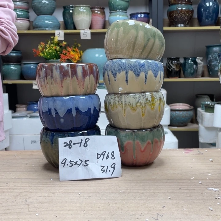 紫砂花盆多肉花盆微瑕18